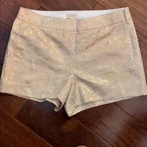 J. Crew jacquard 3” shorts. Size 2